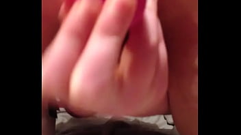 Preview 2 of Doggystyle Anal Boobs Facing Cam - Teen enjoys vibrator
