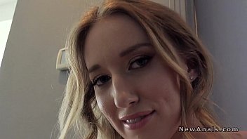 Preview 2 of Son Rogul Mom - Blonde girlfriend takes ass to mouth in bedroom