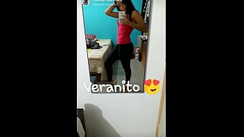 Preview 3 of Cum Bowl Sex - Fiorella Saavedra Padilla la puta de villa el salvador