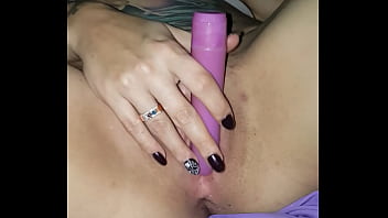 Preview 2 of Xnxxx Xnxxxhd - Vibrator penetration cum shot on pussy Masterbating. Couples who get off