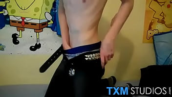Preview 1 of Suchk Pussy - The cute sexy guy is rock hard and furiously stroking it
