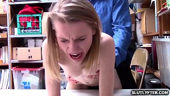 Preview 3 of Indian Uncle With Servant - Russian Teen  Catarina Petrov caught stealing