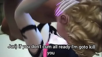 Preview 3 of Nina Kayy Fuck Danny - The Sims 4 juri makes pillows nut inside her sloppy pussy