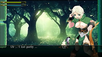 Preview 3 of Mandingo Destroy Small - Man having sex with cute ladies in Uncle pantyhose new hentai game video
