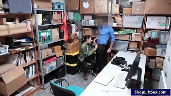 Preview 2 of Kiara Mia Fuck Shemale - Thief steals in establishment and fucked by LP officer