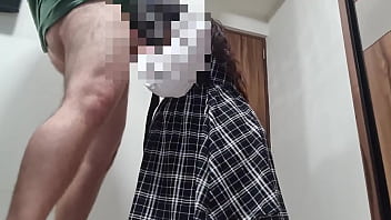 Preview 2 of Mia Khlifa Sex - estudiante embarazada sigue siendo adicta al semen y a follar a su hermanastro mientras no hay nadie en casa