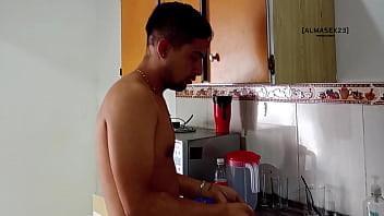 Preview 1 of Creampi After - ME pillan masturbandome y terminamos follando - Jul 25,  2024