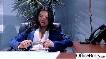 Preview 1 of Mok Anak - Round Big Tits Girl (Cindy Starfall) Get Banged In Office clip-23