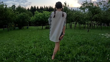 Preview 1 of Indian Punjabi Xvedios - I walk and undress outdoors because I&#039_m too excited