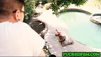 Preview 1 of Dong Hole - Bree Mitchells takes on shy stepbro and fucks him good
