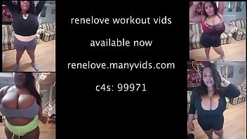 Preview 2 of Ai Papu - Rene love new work out vids!!!