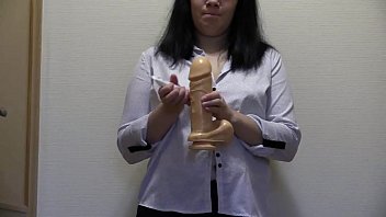 Preview 1 of Ha Na Kyeong - Girl in pantyhose fuck yourself in the ass dildo.