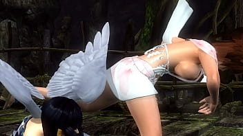 Preview 3 of Mom Came Real - [MOD DOA5LR] d. or Alive 5 Last Round X 1 NYOTENGU VS KASUMI
