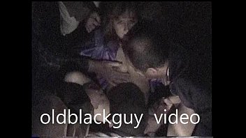 Preview 1 of Real M M S Vidios - oldblackguy takes debbie inside the adult theater