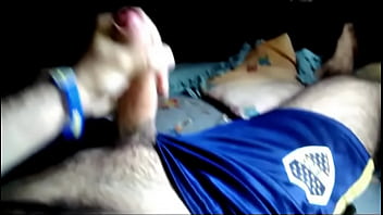 Preview 1 of No Cu De Surpresa - Bostero me clavo alta paja  con short de boca
