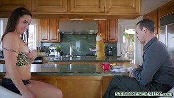 Preview 1 of Marylin Feet - StepMom was sassy with her so she fucks with stepdad