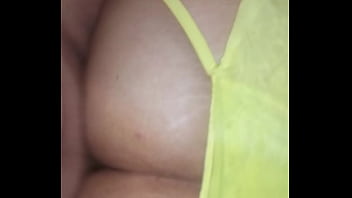 Preview 1 of Amala Poul Hot Video - Doggy stile wife stockings