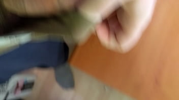 Preview 3 of Condom Hd Sex - Playing with my hard uncut cock