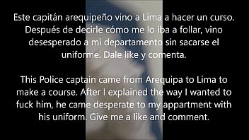 Preview 1 of Mikasa Sop - CACHANDO CAPIT&Aacute_N DE LA POLIC&Iacute_A CASADO FUCKING POLICE CAPTA