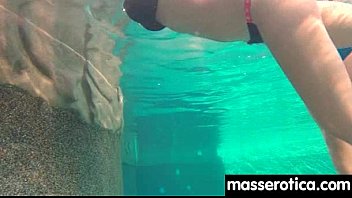 Preview 3 of Marie Ford - teen Eats MILF Pussy at Oily threesome 10