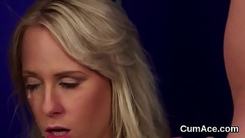Preview 2 of Lanka Madu - Wicked doll gets cum load on her face gulping all the spunk
