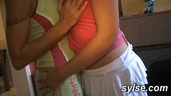 Preview 1 of Mum And Durther - Strapon and hitchhikkers threesome between girlfriends