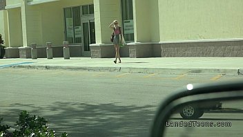 Preview 1 of Que Tal Puta - Nasty teen sucks driver dick and fucks for phone sex