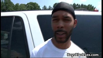 Preview 1 of Liamateurhot - Black Gay Dude Fuck White Skinny Cute Boy In His Tight Ass 07