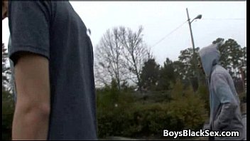 Preview 2 of Worms Insert In Pussy - Black Gay Dude Fuck White Skinny Cute Boy In His Tight Ass 10