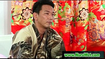 Preview 2 of Sanny Lemon Xxxx - Busty masseuse in nuru massage 07