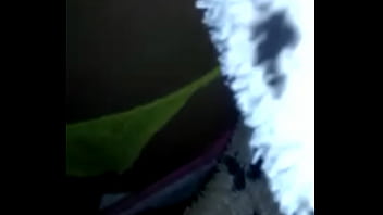 Preview 2 of Patung Seks - Tanga amarilla de mi mujer