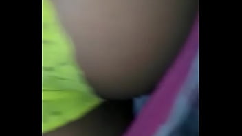 Preview 3 of Patung Seks - Tanga amarilla de mi mujer