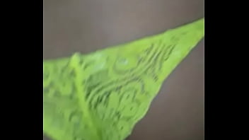 Preview 4 of Patung Seks - Tanga amarilla de mi mujer