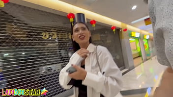 Preview 1 of Hejab Sexsy Afghani - Ladyboystar - Fiaz - Pulling A 19 YO horny Thai Ladyboy After Her Work