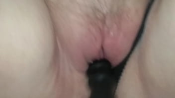 Preview 3 of Girlsdoporn Sex Movie Download - BBW Sugar Tits gets Fucked by Black Dildo with Panties
