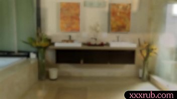 Preview 1 of Roxy Millers - Big tits redhead screwed by her client after massage