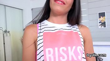 Preview 2 of Indian Stap Mom Sex Whit Son - Fervid cutie blows penis in pov and gets wet vagina plowed
