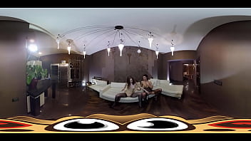 Preview 4 of Indian Wife Scene - VR Porn Two hot girls want you to cum