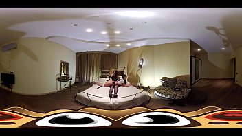 Preview 2 of Petit Plus - VR Porn Dominator punishes hot college babe in lesbian BDSM