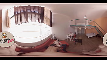 Preview 3 of Phone Milfs - VR Porn Amber and Julia share a cock