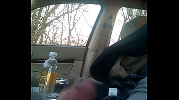 Preview 4 of Do Girls Ek Boy - Cought stroking my cock and she spies in car