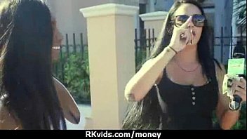 Preview 4 of Butt Hole No Oil - Sexy teen nails her butt on hard dick for cash 1