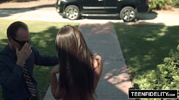 Preview 1 of Lies To Wife - TEENFIDELITY Lily Adams Tied Up and Creampied