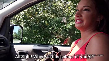 Preview 2 of Amazing Guy Webcams - Hungarian guy fucks busty stranded teen in his van