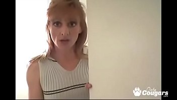 Preview 1 of Tamil Speech Sex Video - Mature MILF Sucks Off A Cock On Her Knees