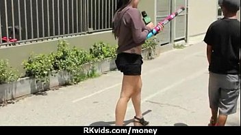 Preview 2 of Son Unloading Sexy Family - Cute Teen Suck and fucked for cash 11