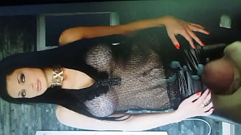 Preview 2 of Busty Mom In Glasssex Indonesia - Cum on Aletta Ocean (cum on photo tribute)