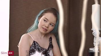 Preview 1 of Xxx Bade Ki Nude Video H D - Rebecca Nikson - Duty fuck of a teen with colored-hair with a guy