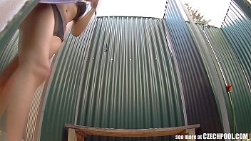 Preview 1 of Japanese Wife Forced By Bbc - BUSTY GIRL Wearing Swimsuit in Pool Cabin