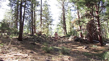 Preview 3 of Hot Sex Booty Soles - Naked hike up the hill and back